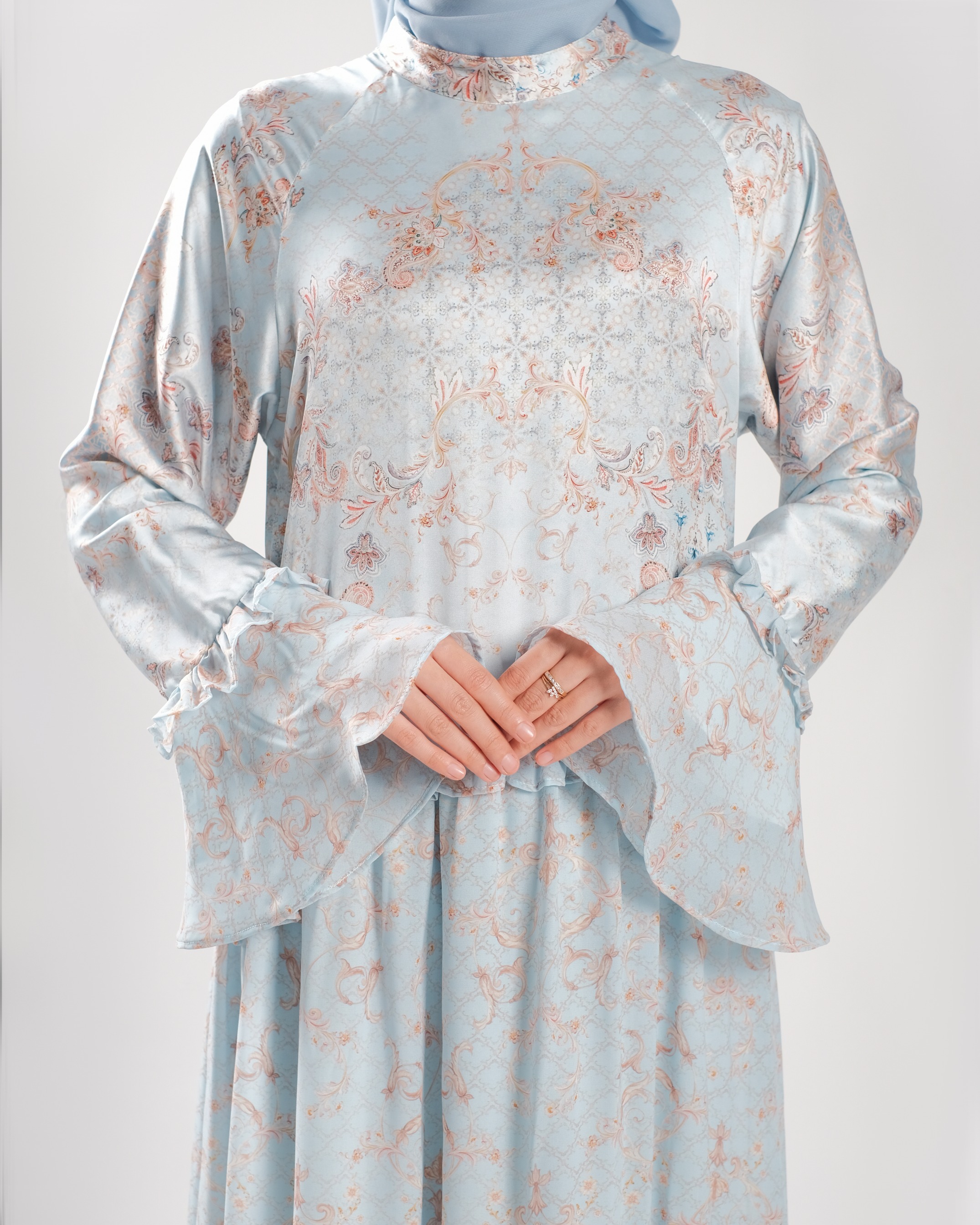 Enisa Dress - Blue 