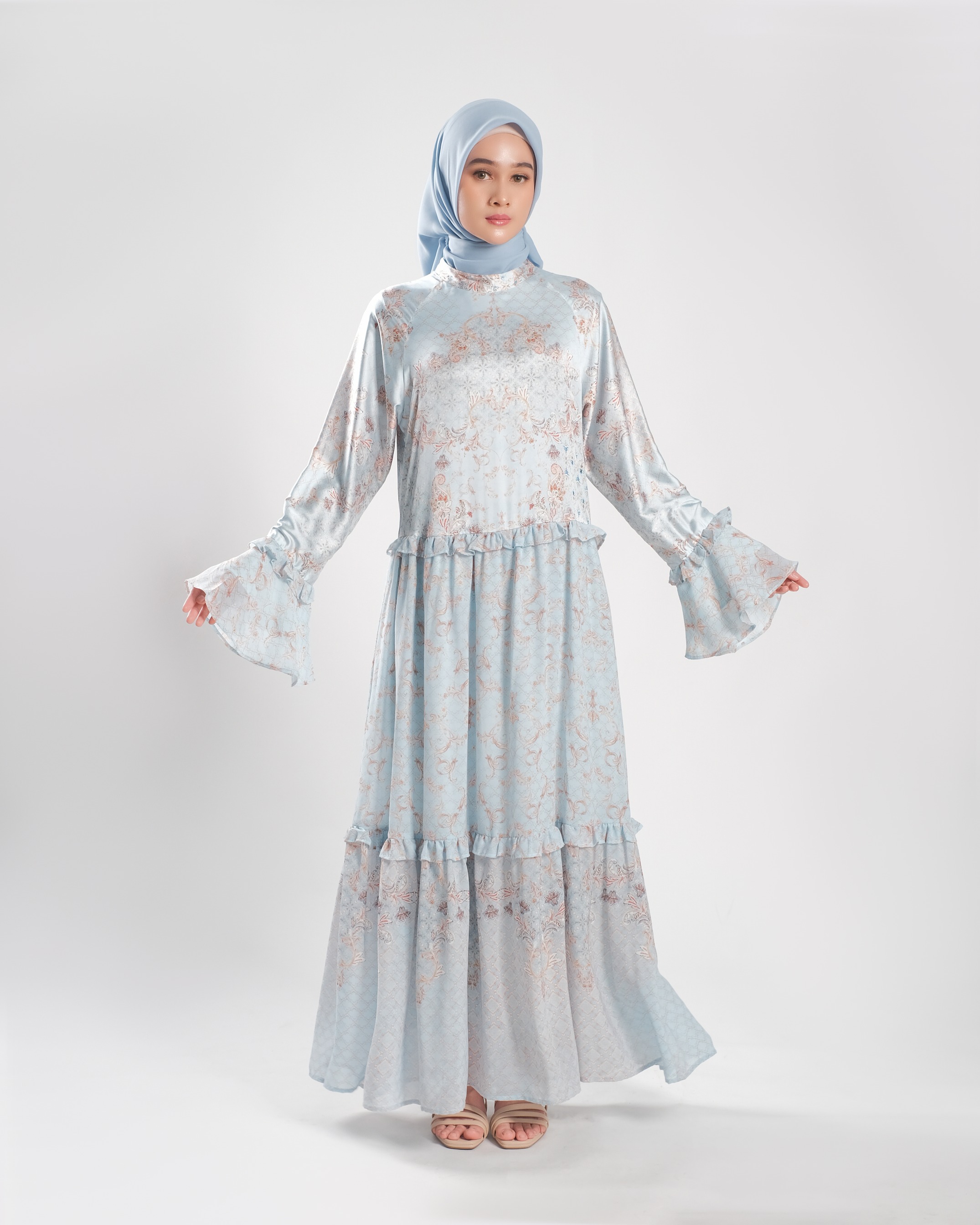 Enisa Dress - Blue 