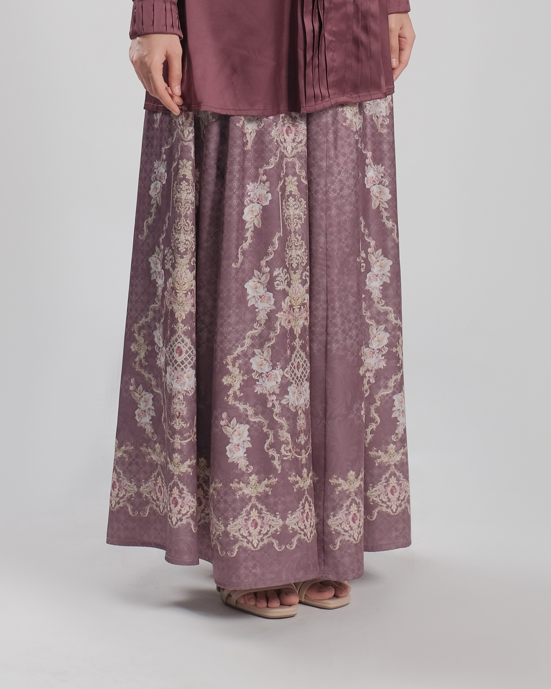 Azara Skirt - Maroon