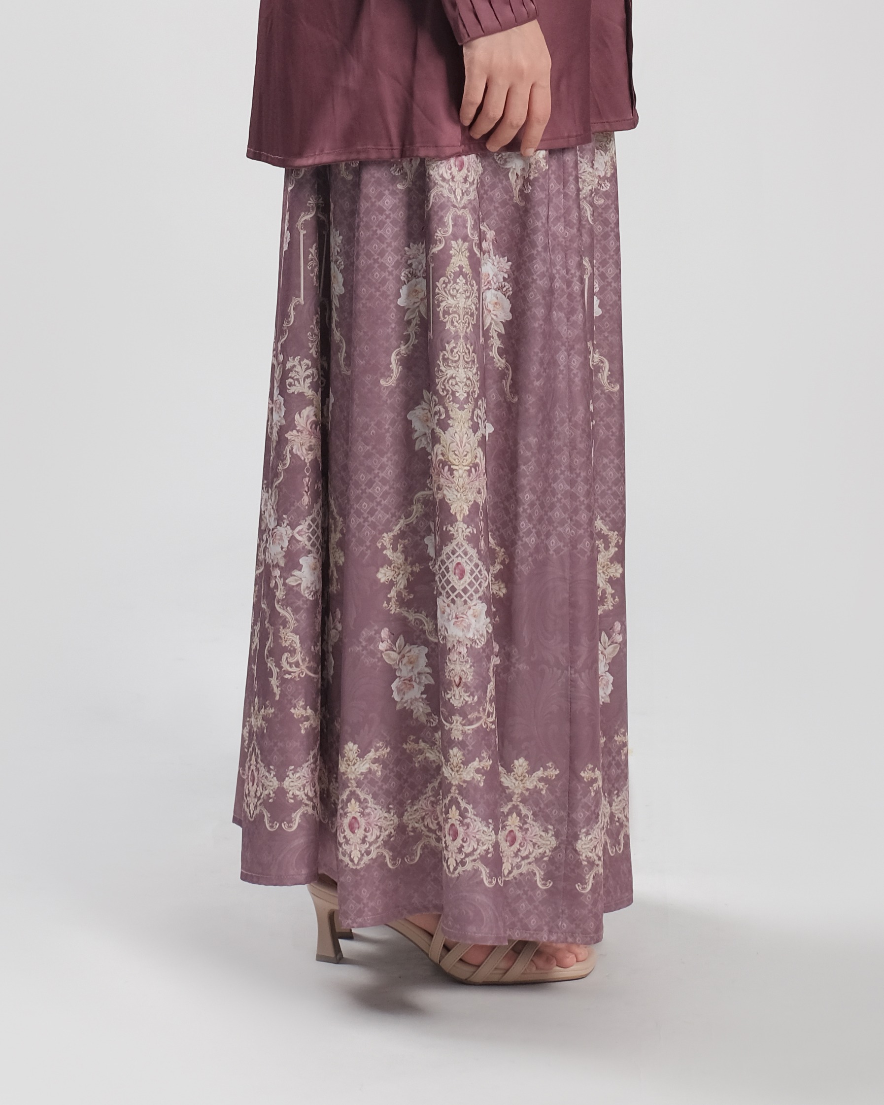 Azara Skirt - Maroon
