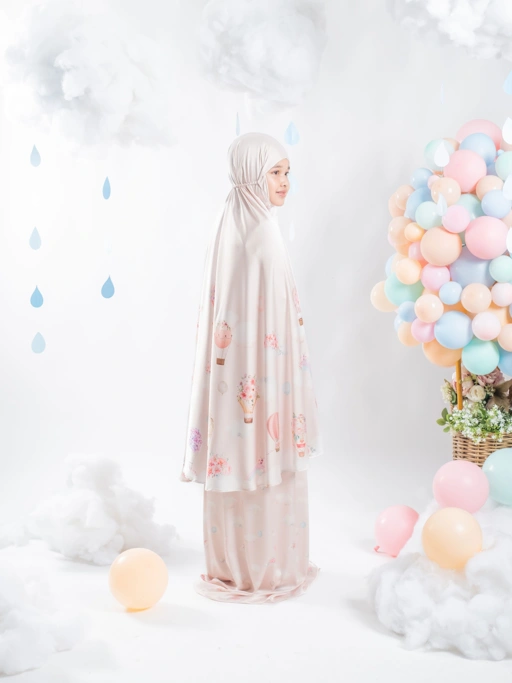 Image of Air Balloon Cream - Prayer Robe For Kids