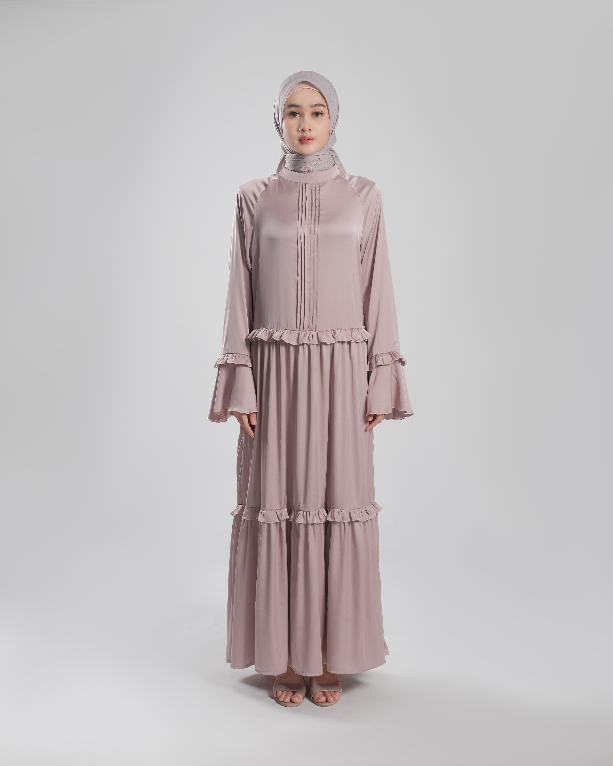 Alraisha Dress - Mushroom