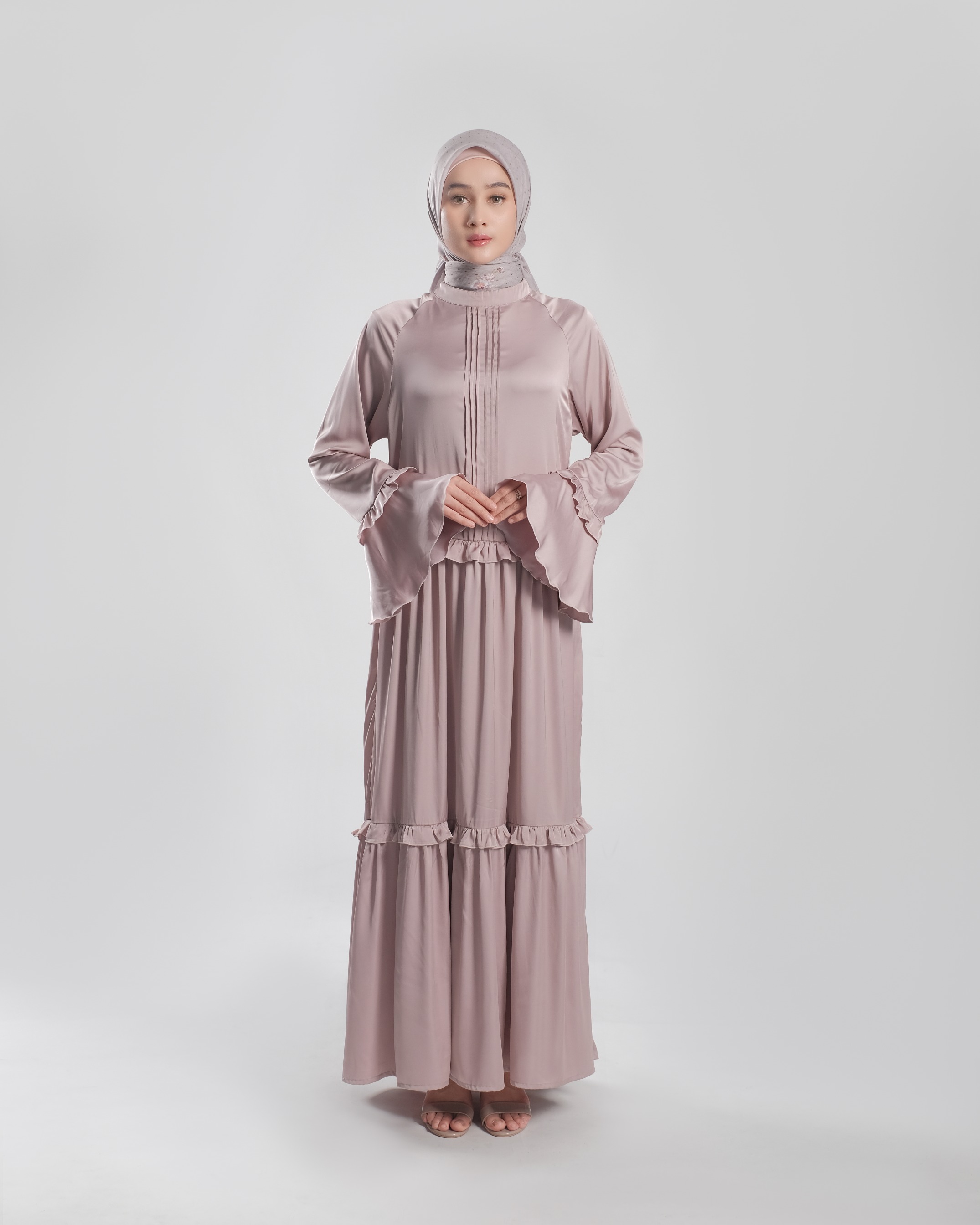 Alraisha Dress - Mushroom