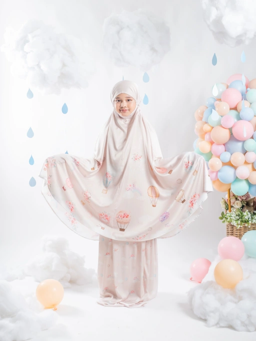 Image of Air Balloon Cream - Prayer Robe For Kids