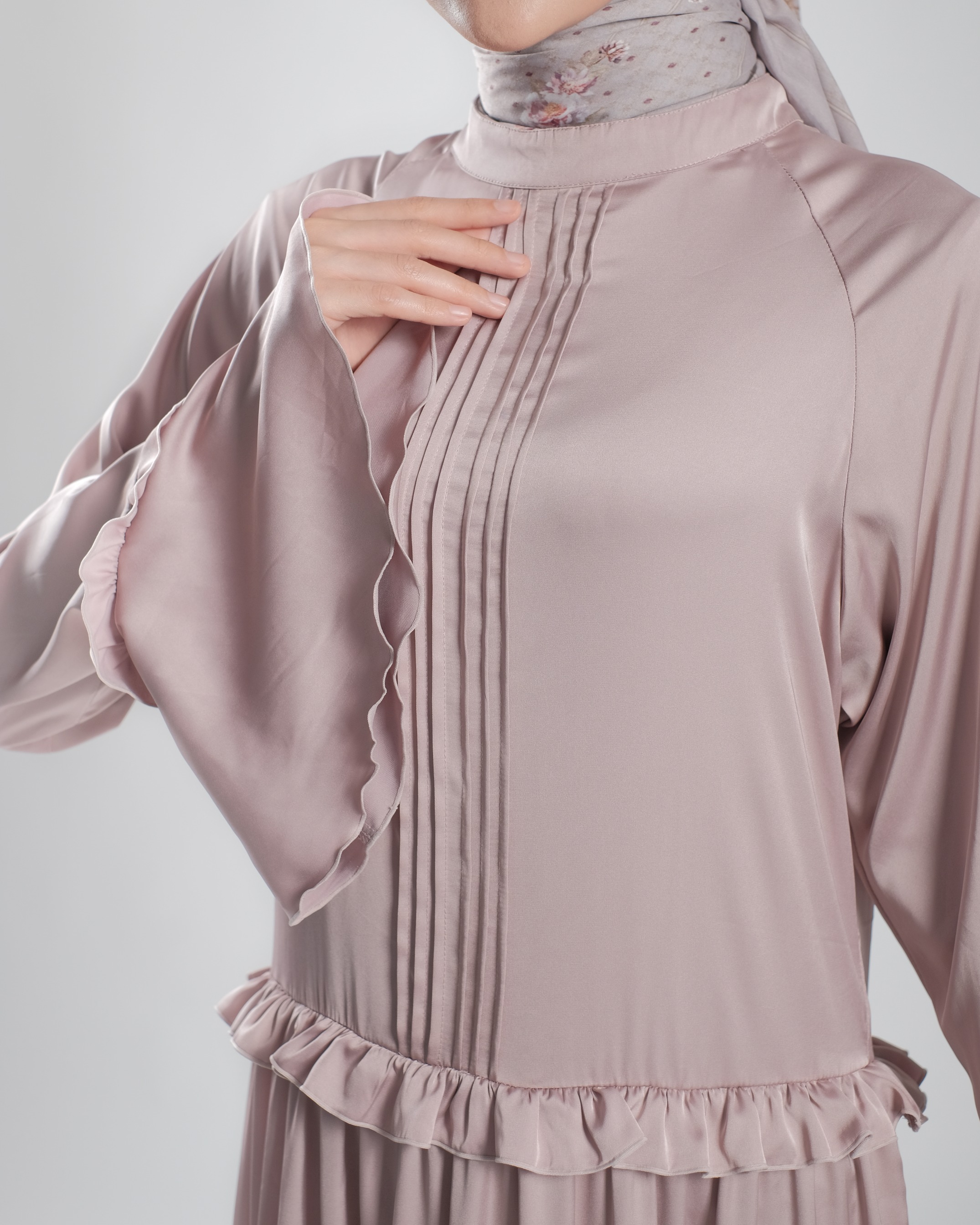 Alraisha Dress - Mushroom