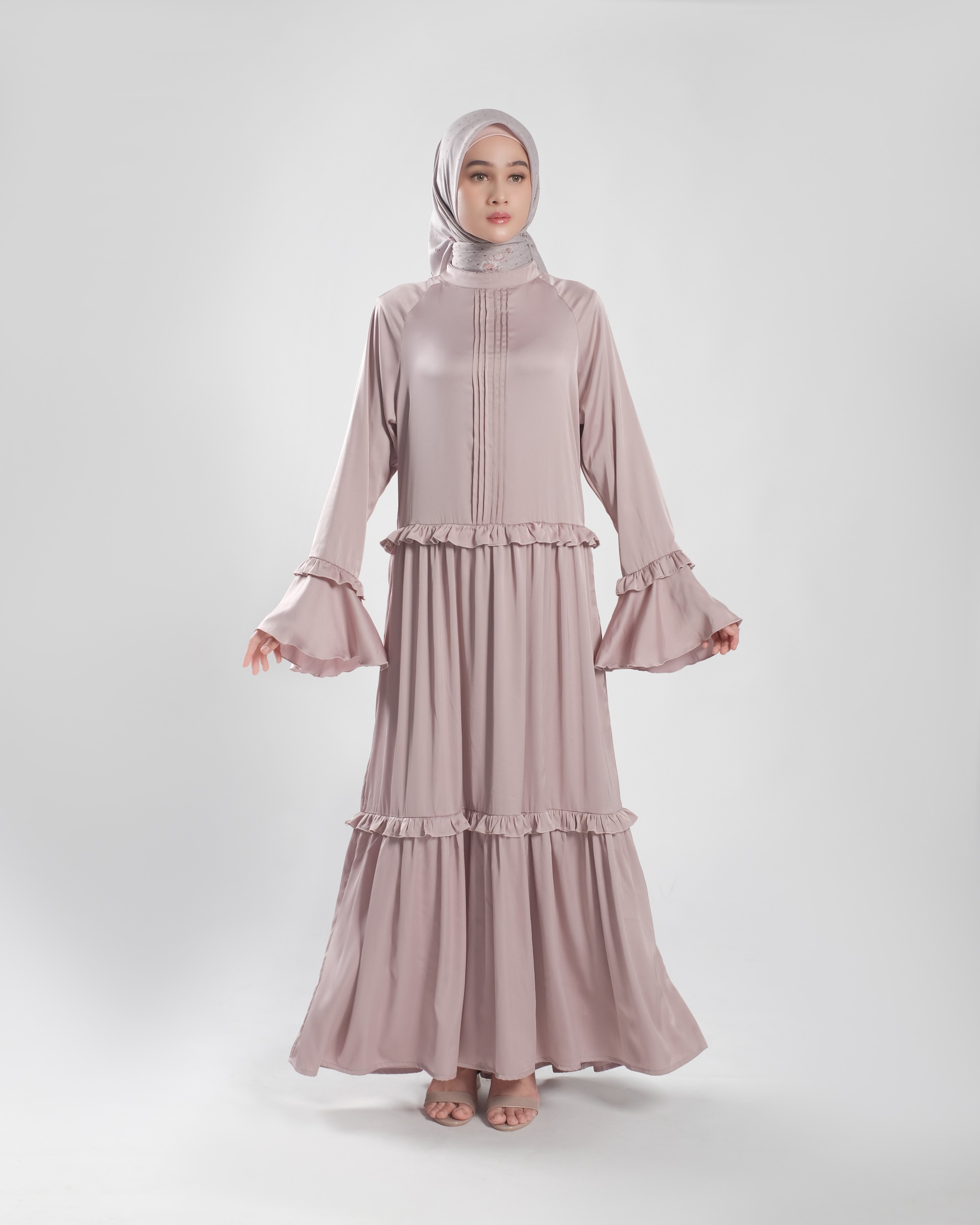 Alraisha Dress - Mushroom