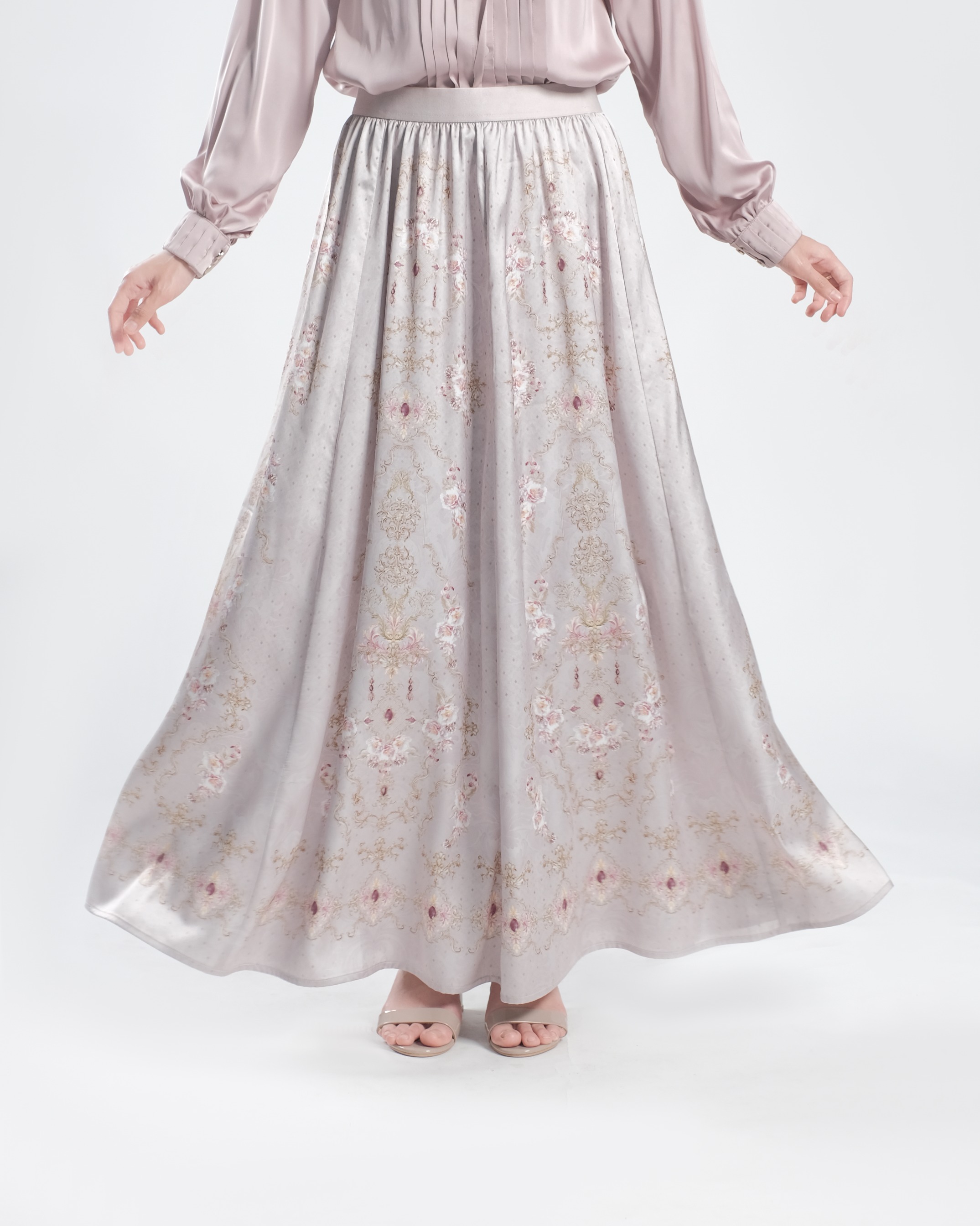 Azara Skirt - Mushroom
