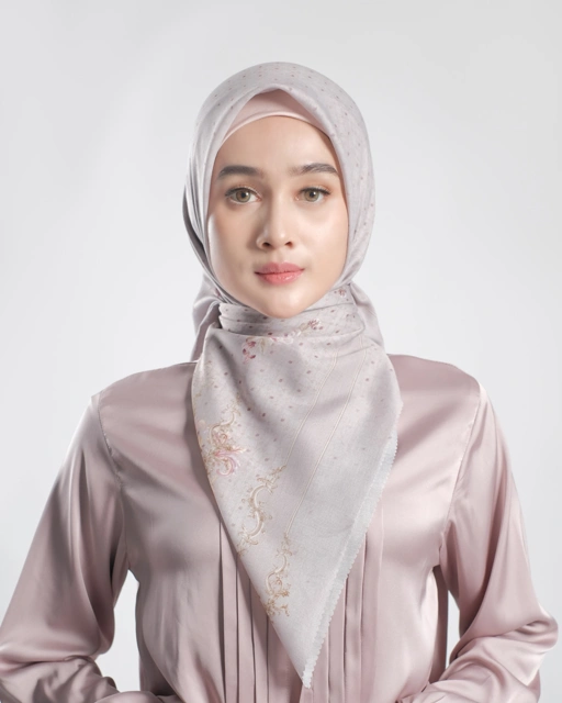 Gold E Jewel Scarf - Sand