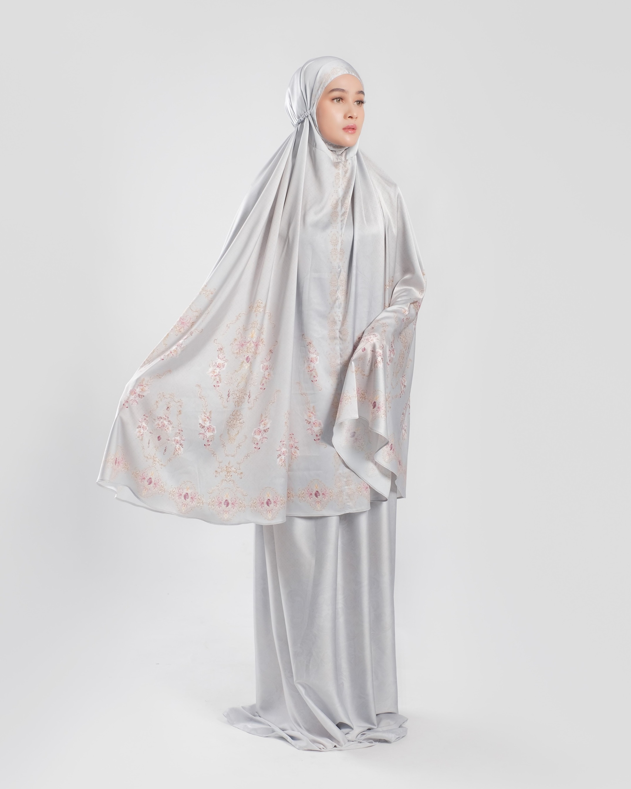 Gold E Jewel Grey - Adult Prayer Robe