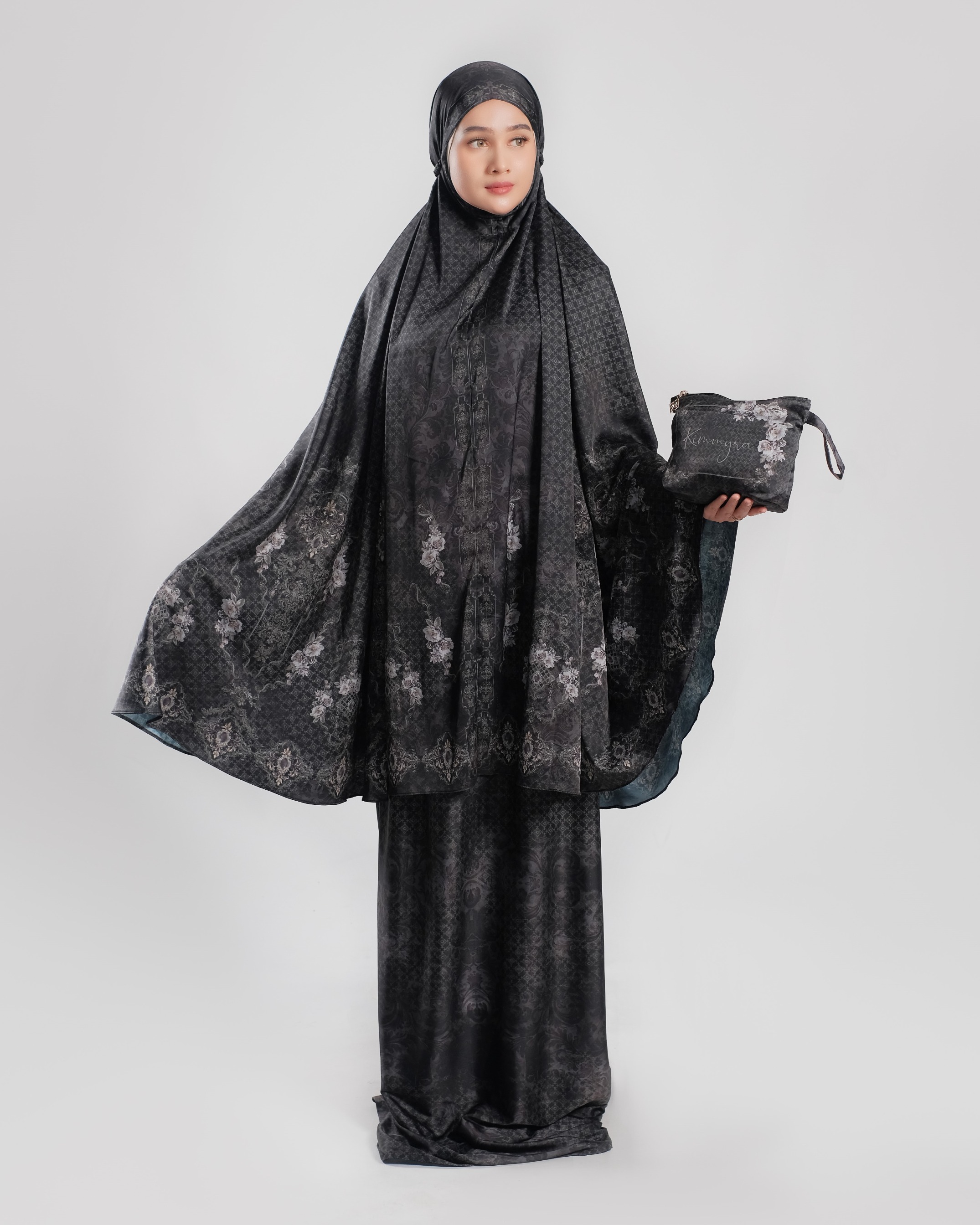 Gold E Jewel Black - Adult Prayer Robe