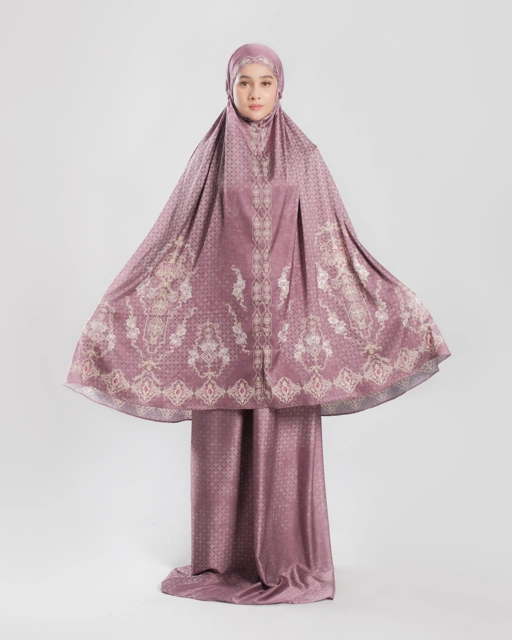 Gold E Jewel Maroon  - Adult Prayer Robe