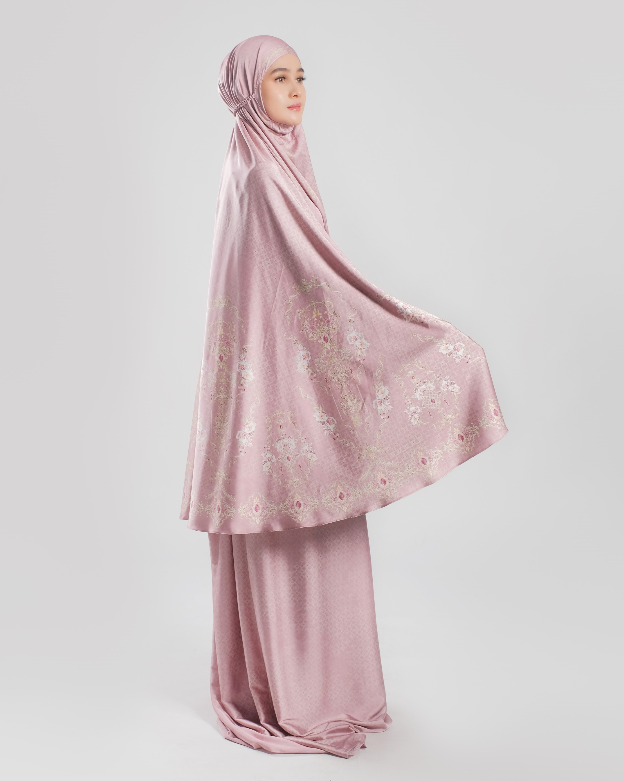 Gold E Jewel Dusty Pink - Adult Prayer Robe