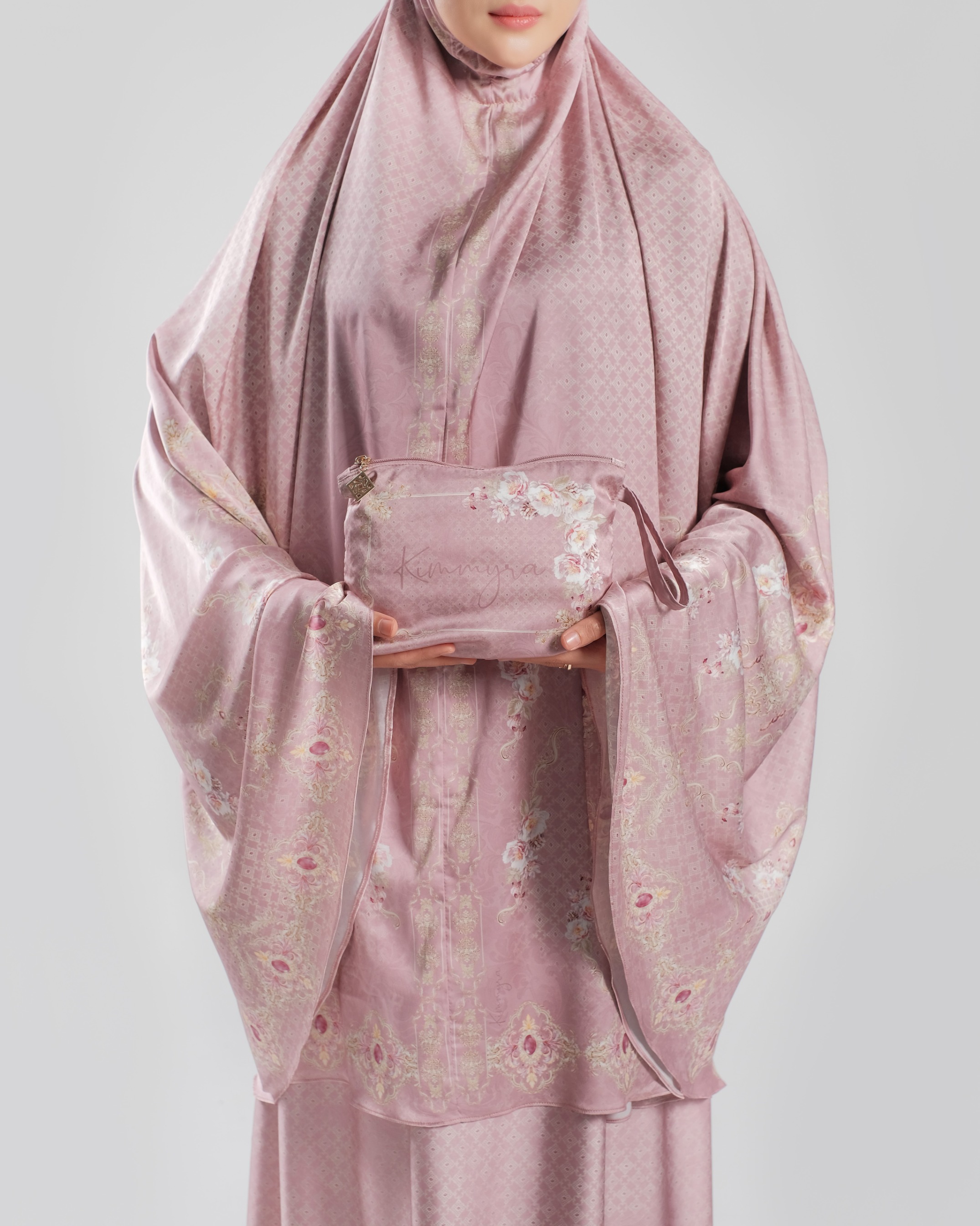 Gold E Jewel Dusty Pink - Adult Prayer Robe