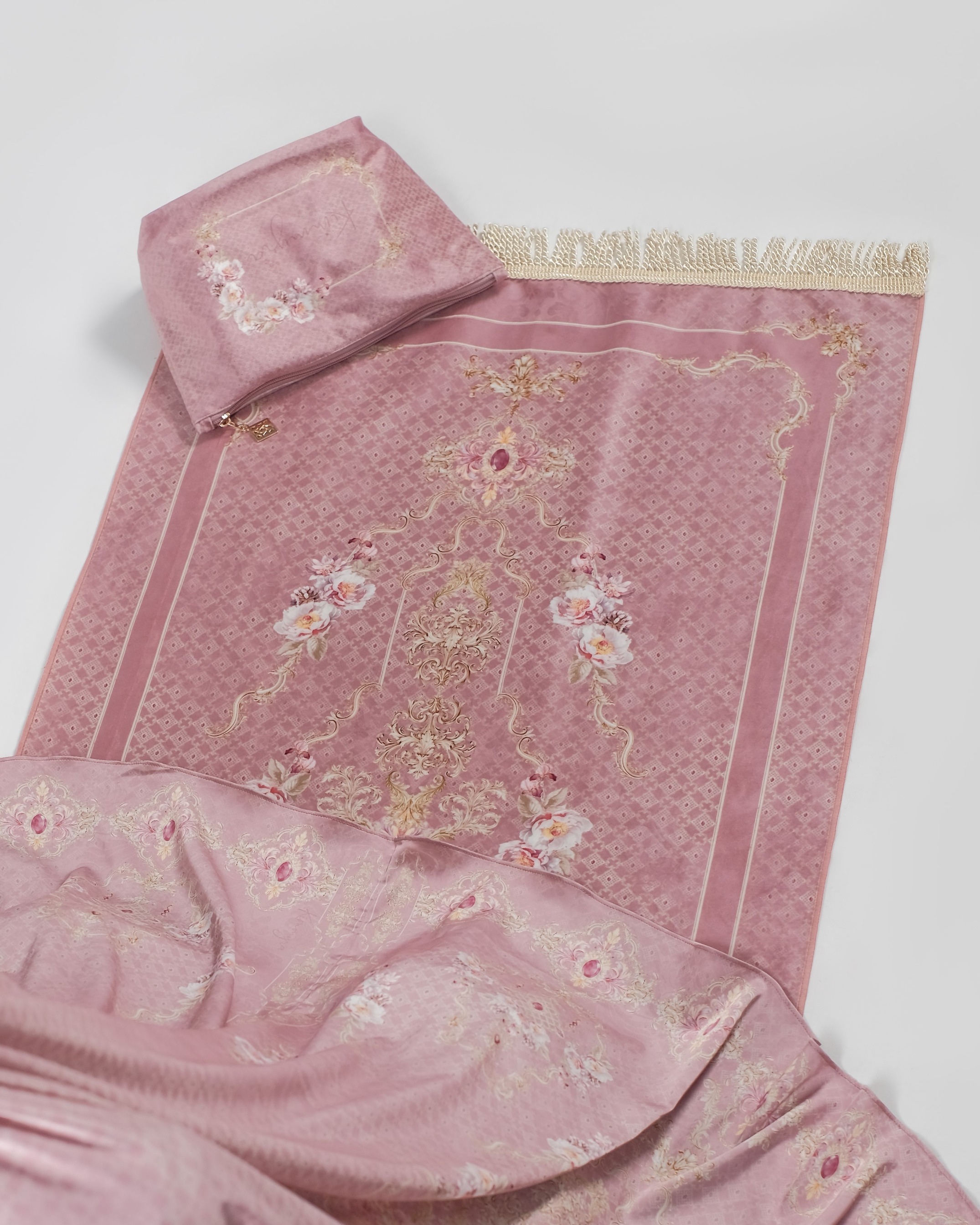 Gold E Jewel Dusty Pink - Adult Prayer Robe