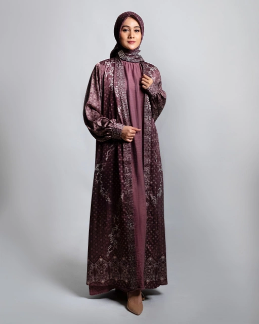 Image of Sonya Dress Maroon