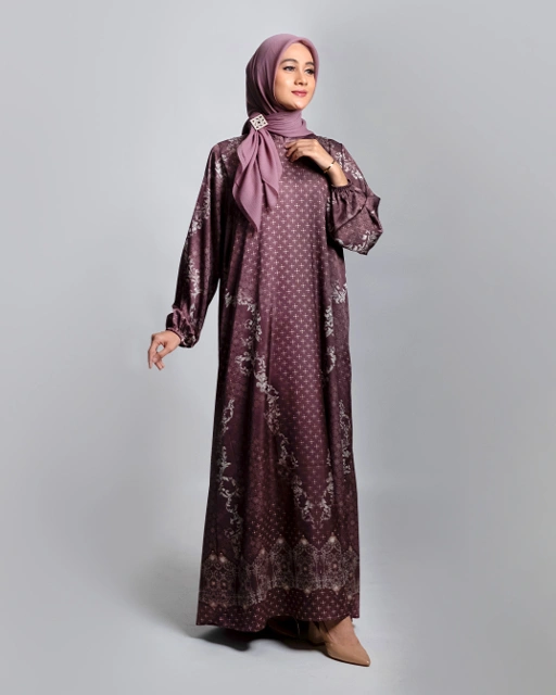 Image of Elisa Dress Maroon