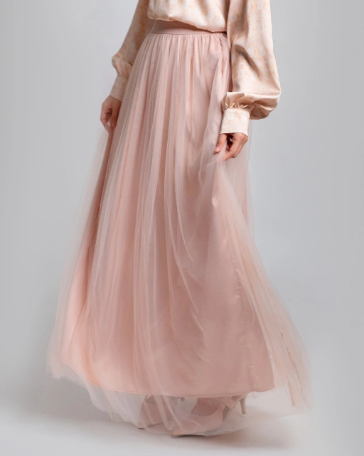 Image of Hilya Skirt Blush Fukairaa