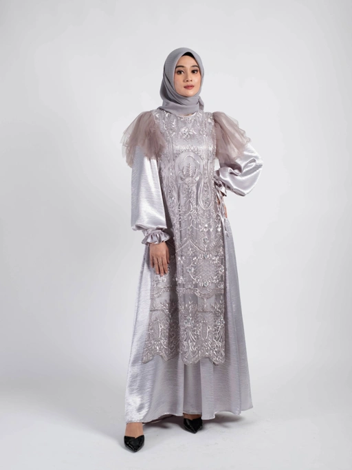 Image of Anya Dress - Grey