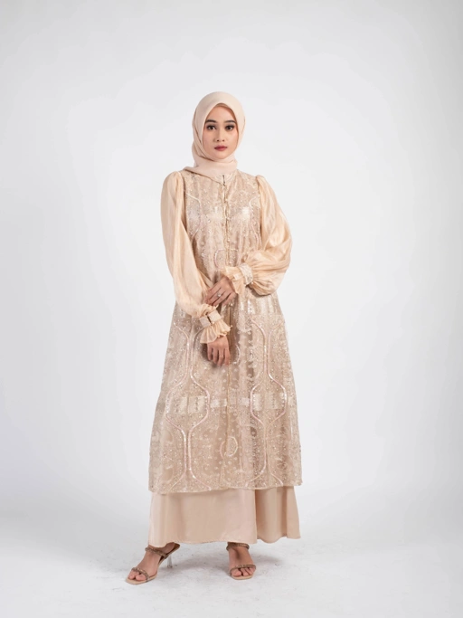 Image of Afifah Dress - Cream