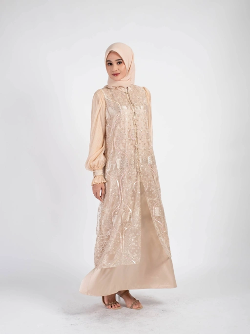Image of Afifah Dress - Cream