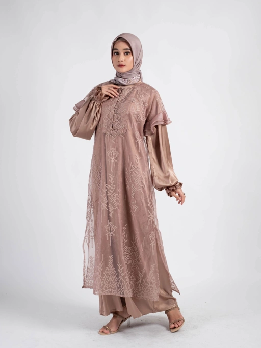 Image of Almeera Dress - Cappucino
