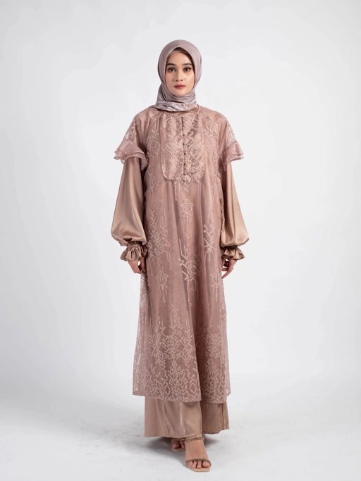 Image of Almeera Dress - Cappucino
