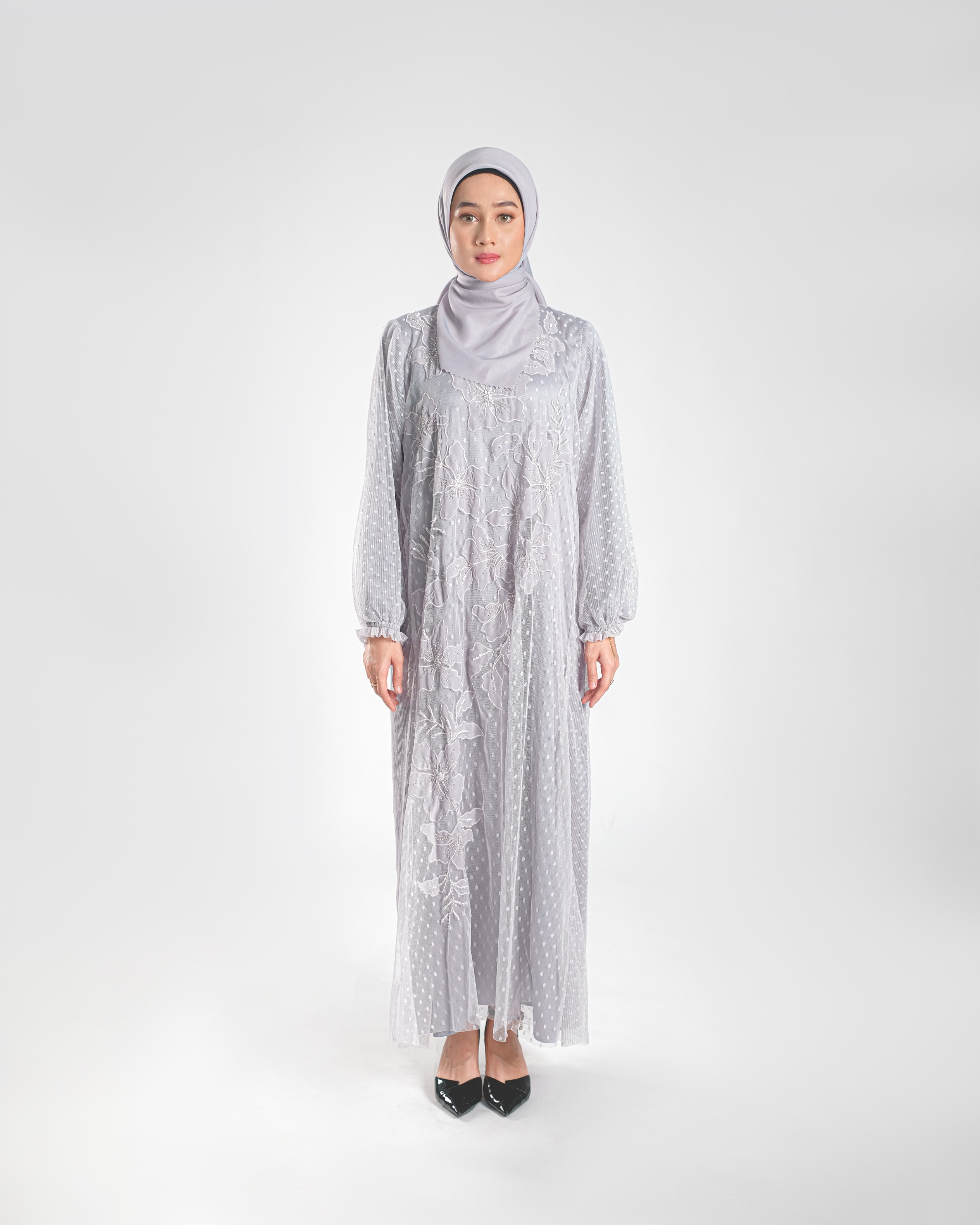 Rania Dress - Silver