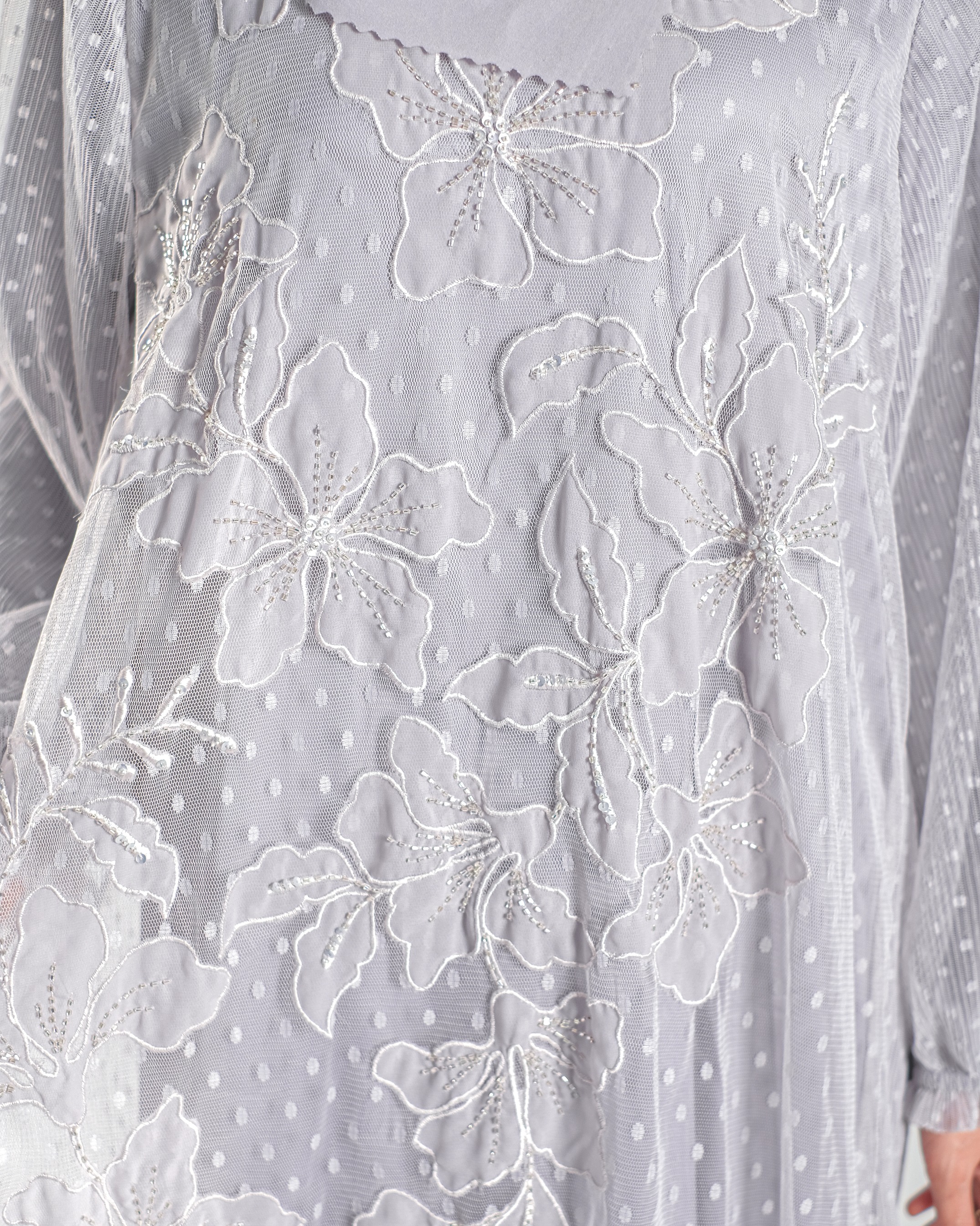 Rania Dress - Silver