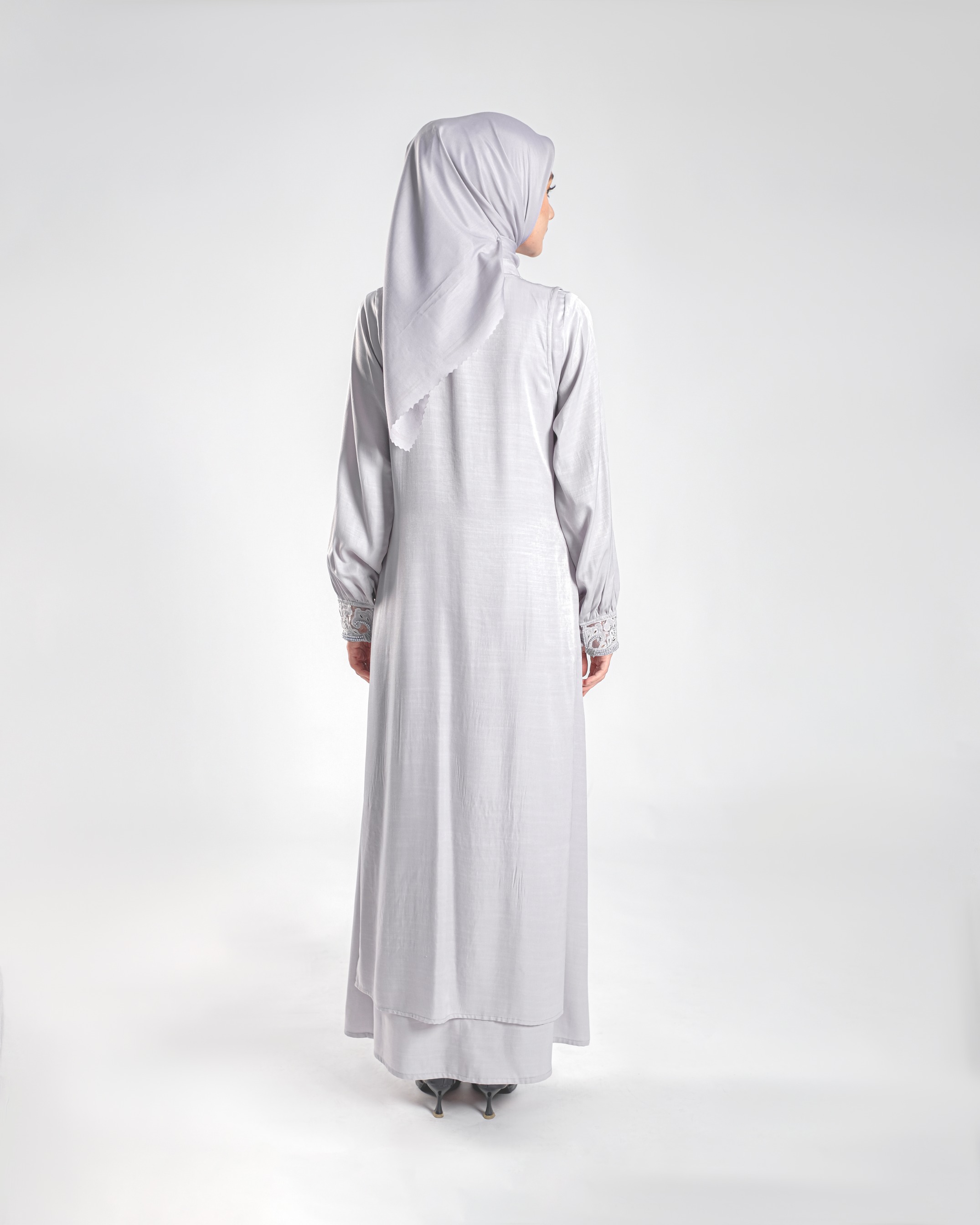 Aila Dress - Silver