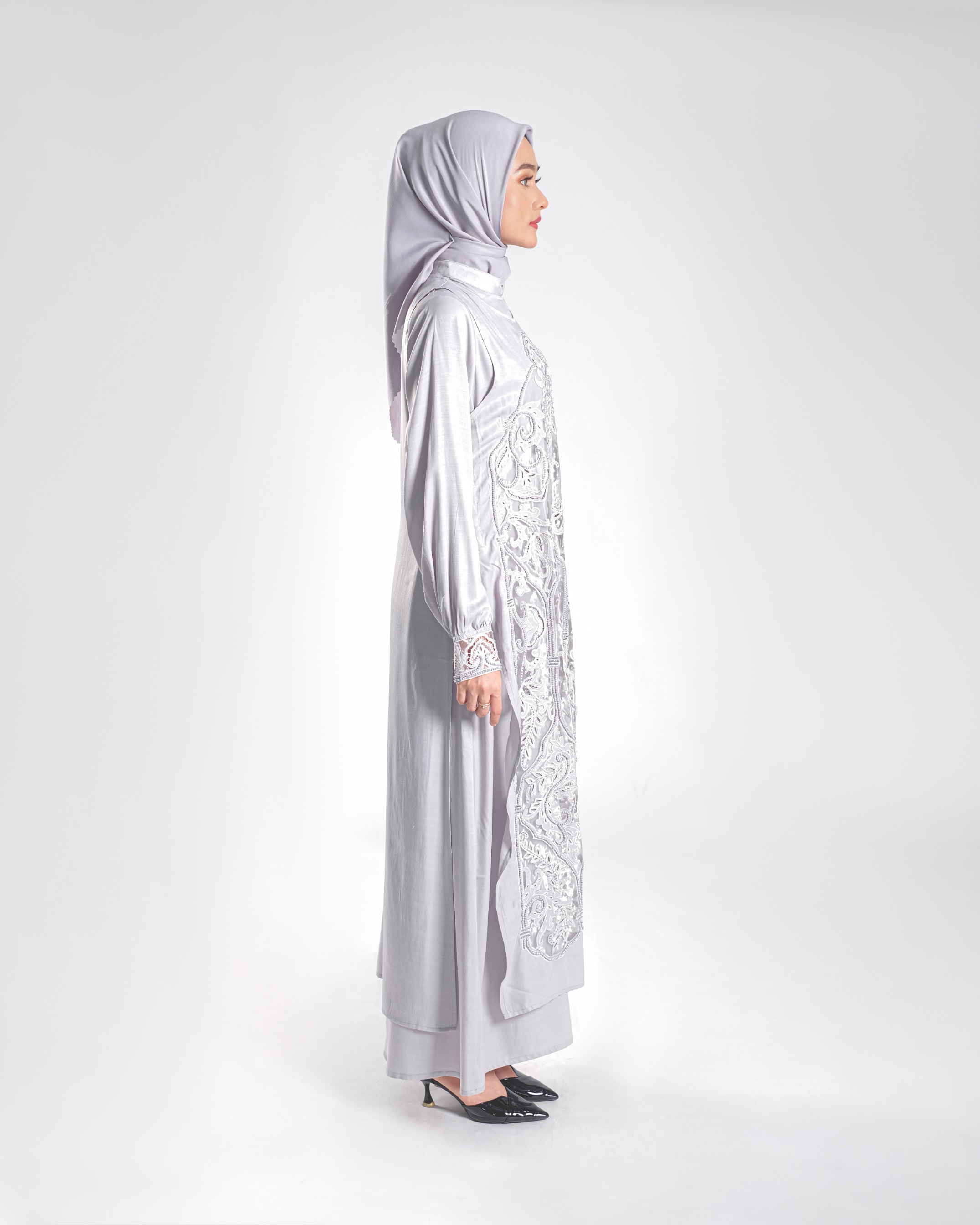 Aila Dress - Silver
