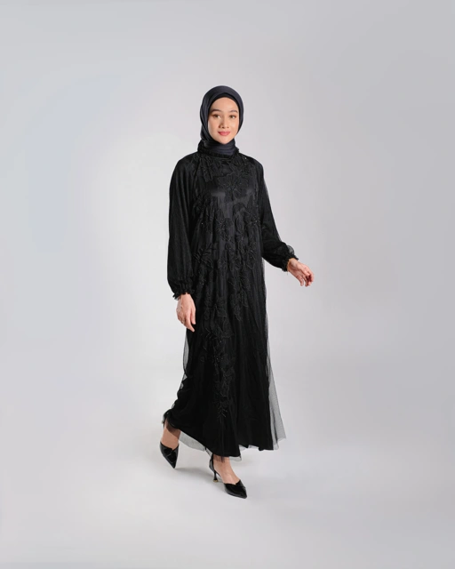 Image of Rania Dress - Black