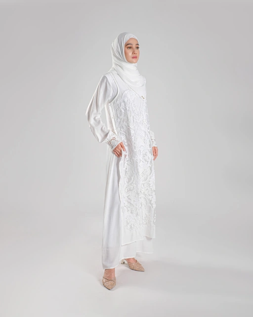 Image of Aila Dress - Off White