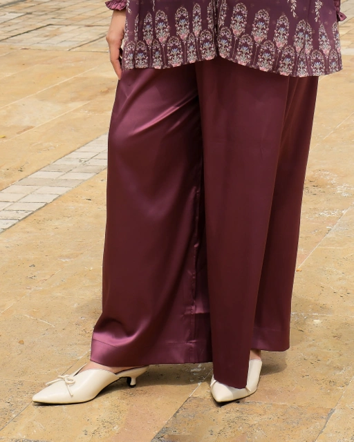 Image of Samaya Pant - Maroon