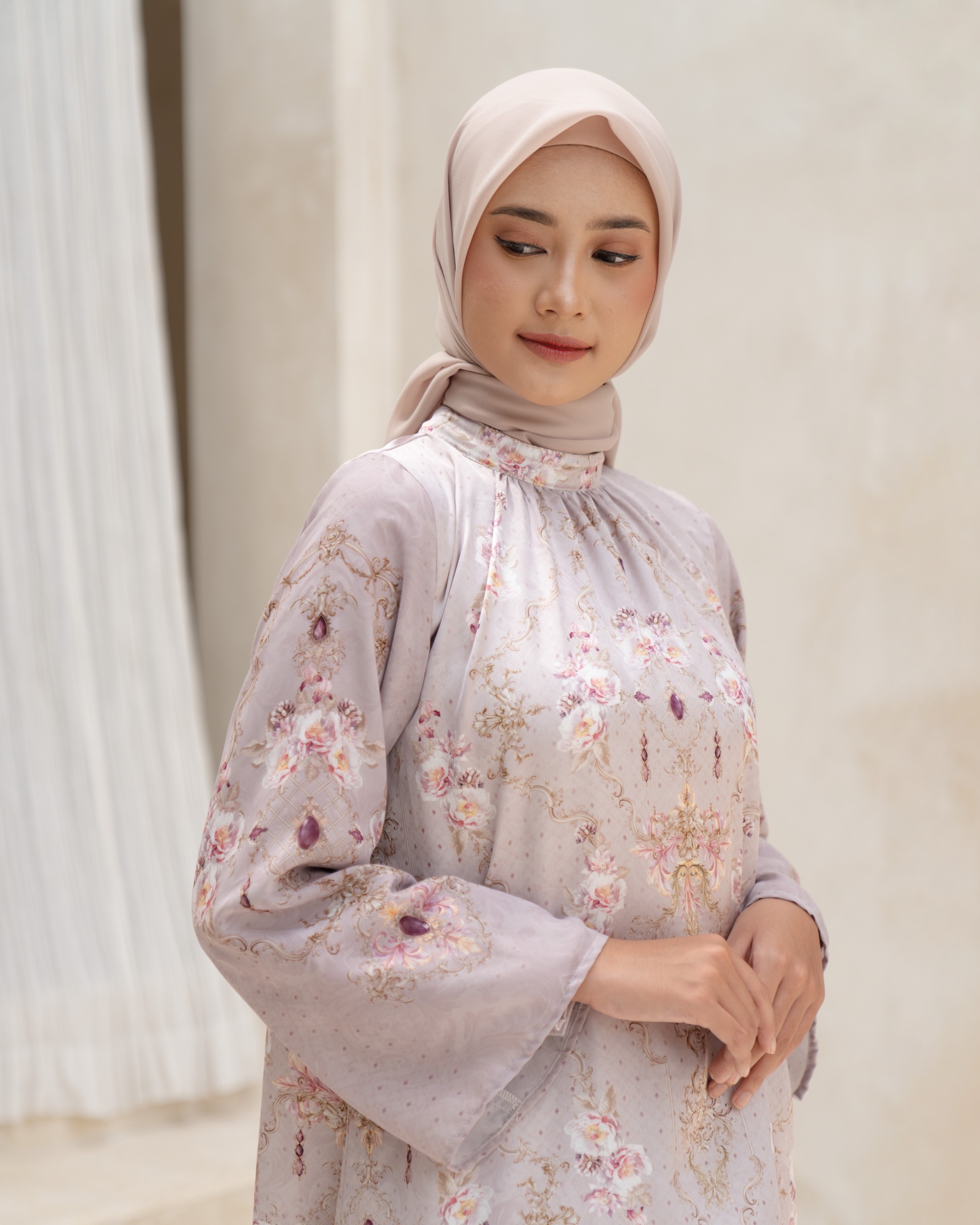 Olivia Top - Mushroom