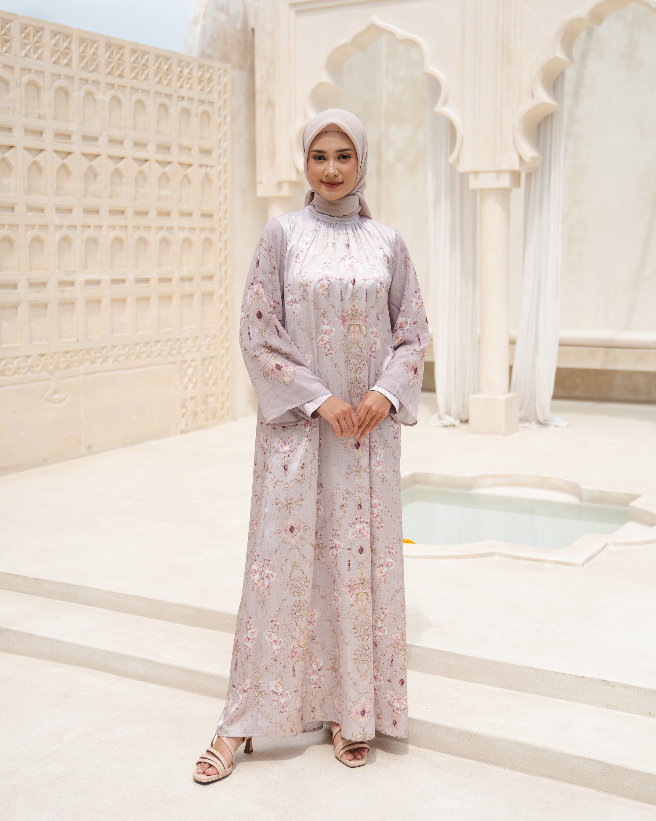Olivia Dress - Mushroom
