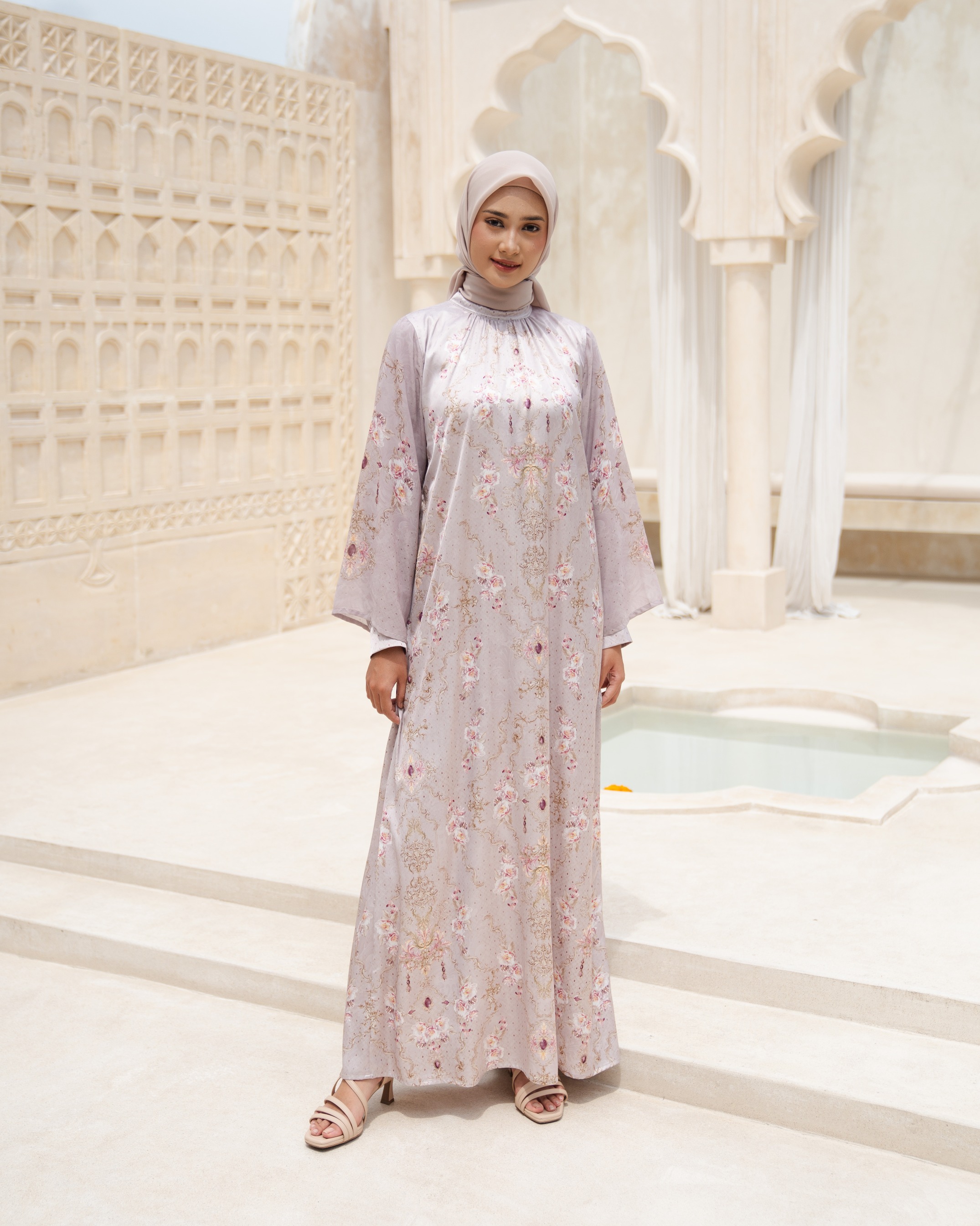 Olivia Dress - Mushroom