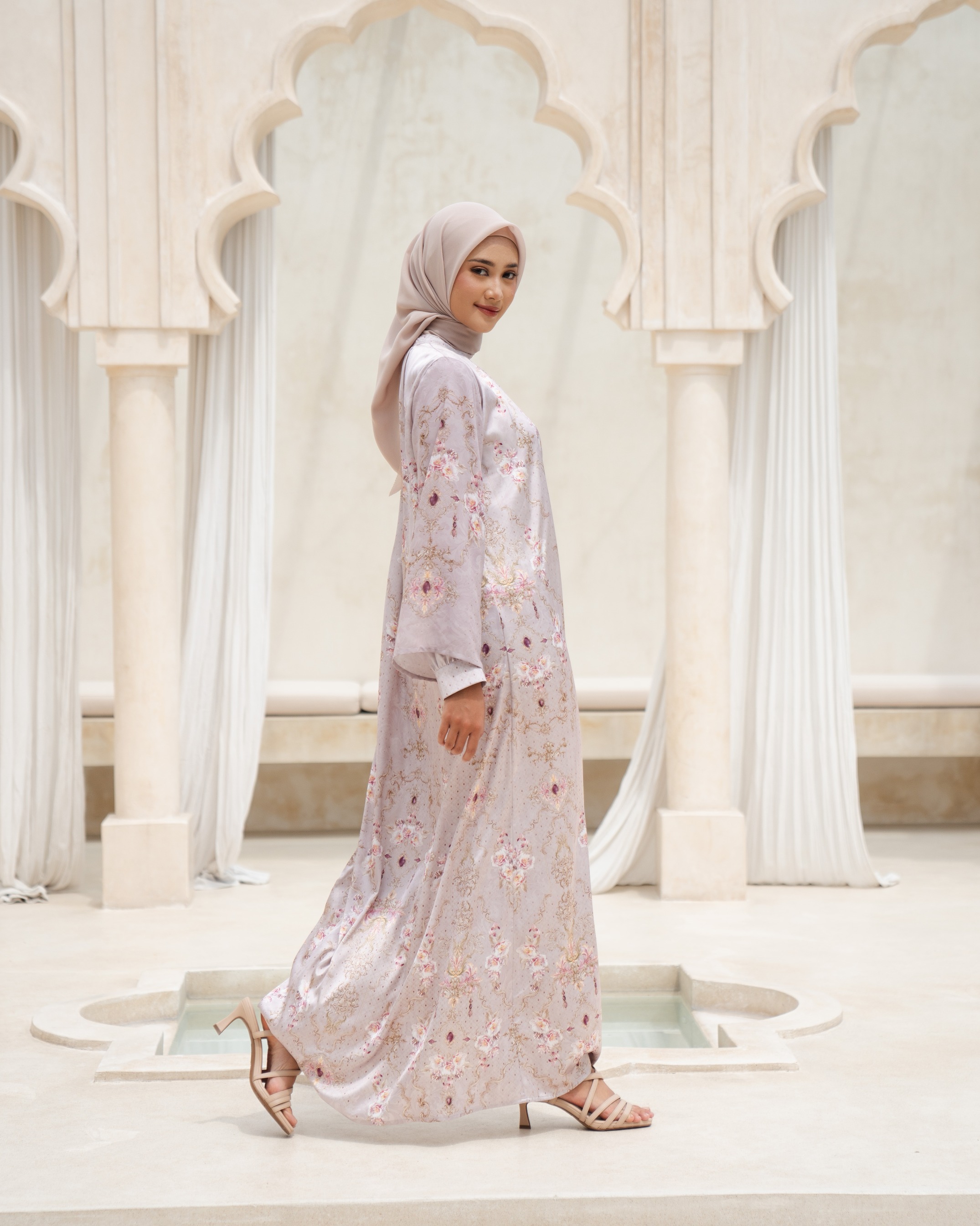 Olivia Dress - Mushroom