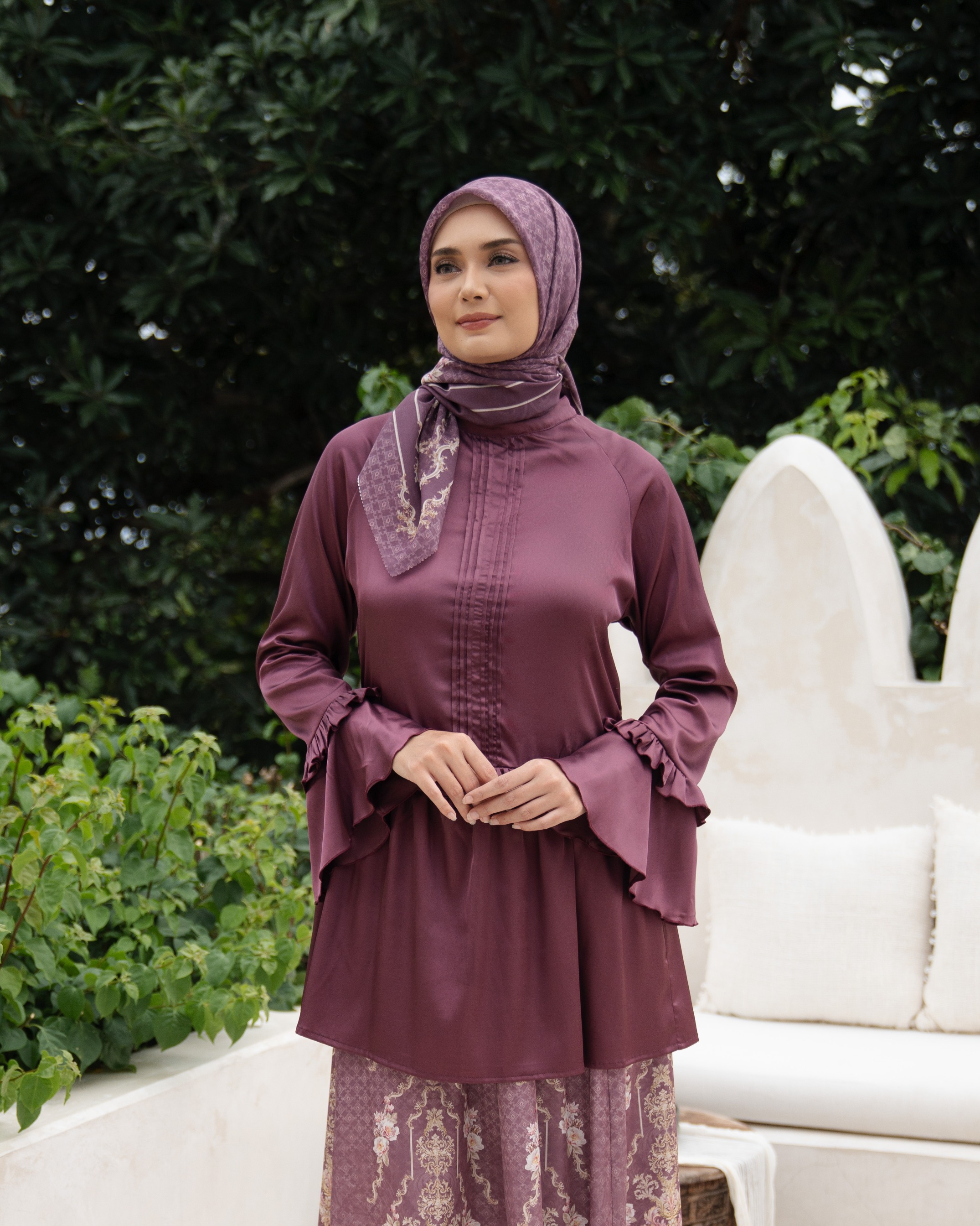 Alraisha Tunik - Maroon