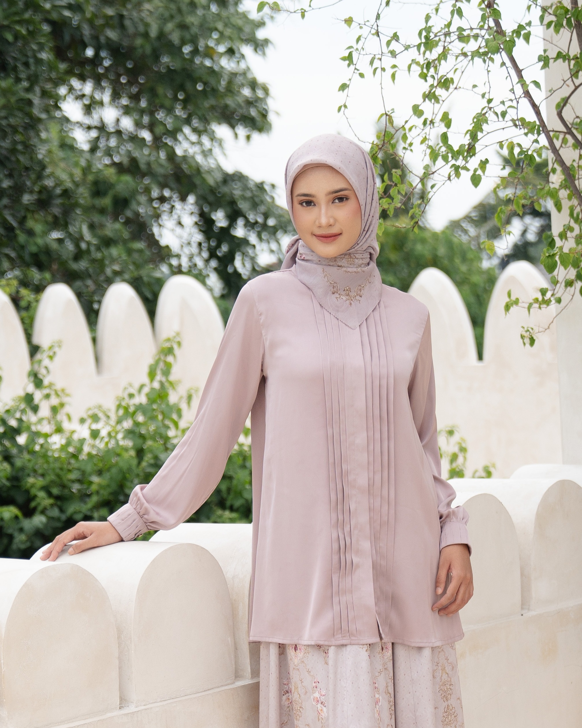 Alraisha Blouse - Mauve
