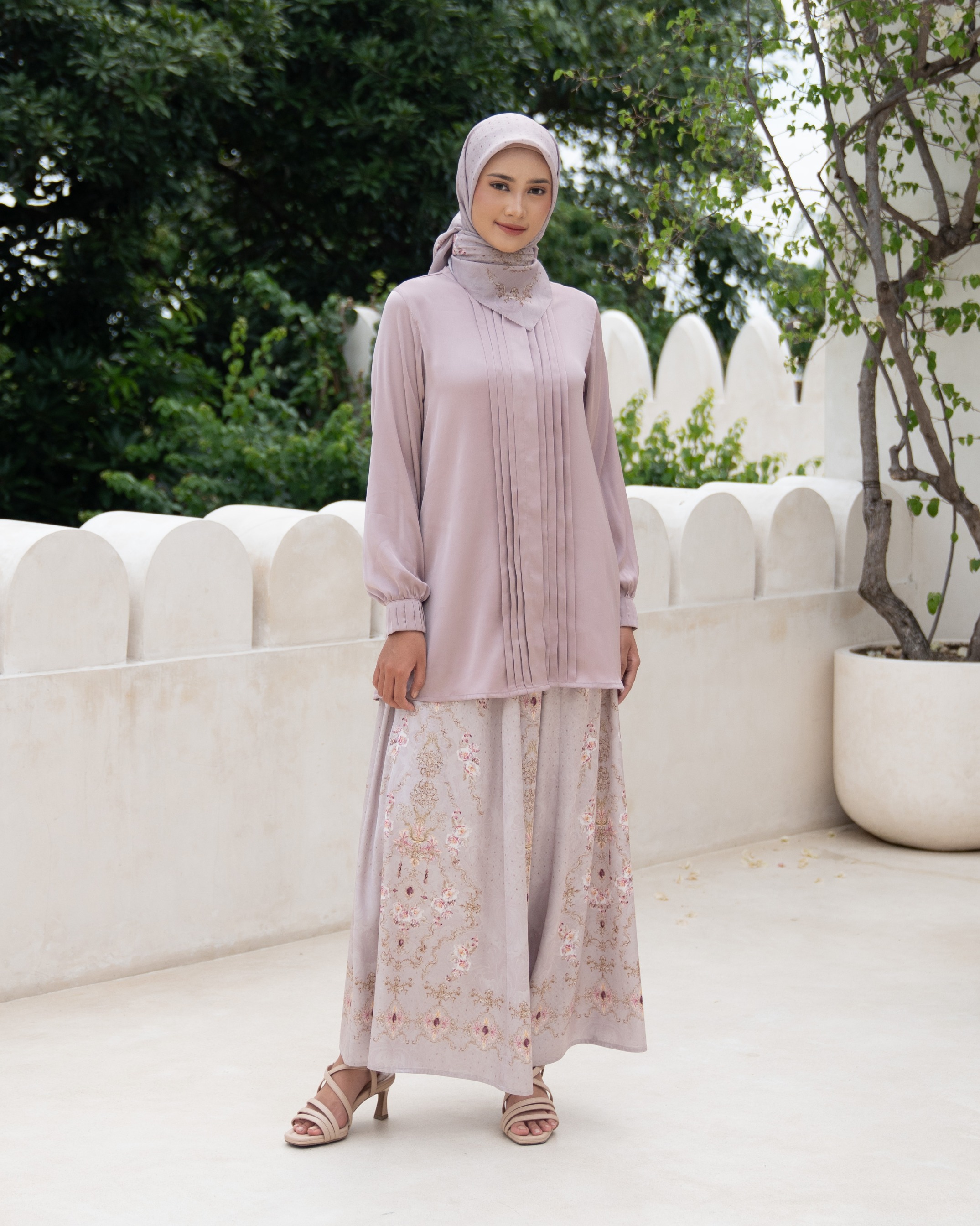 Azara Skirt - Mushroom