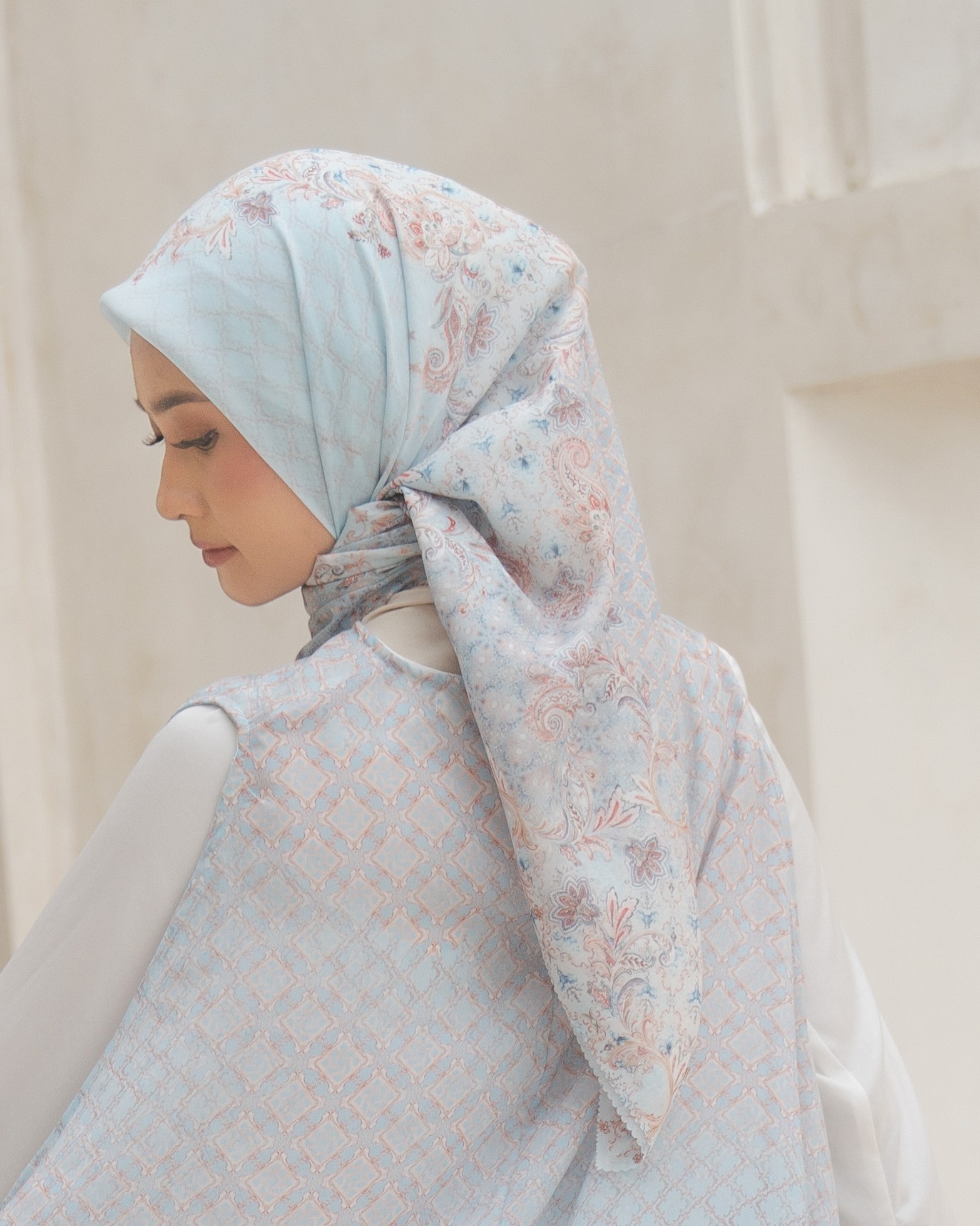 Riviera Breeze Scarf - Blue
