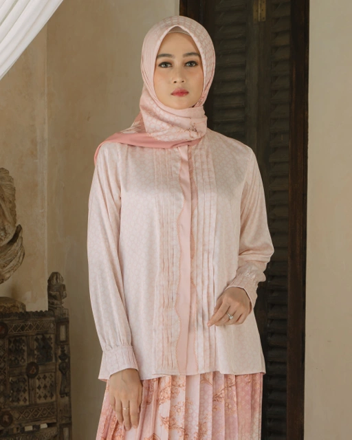 Image of Nazifa Top - Coral Clay