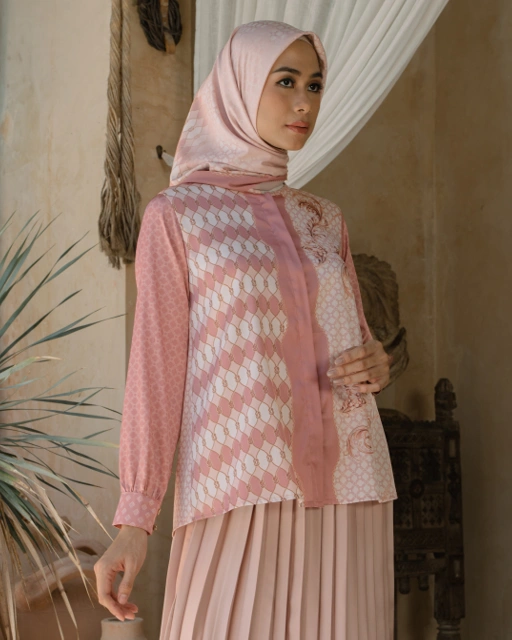 Image of Nasha Top - Coral Clay