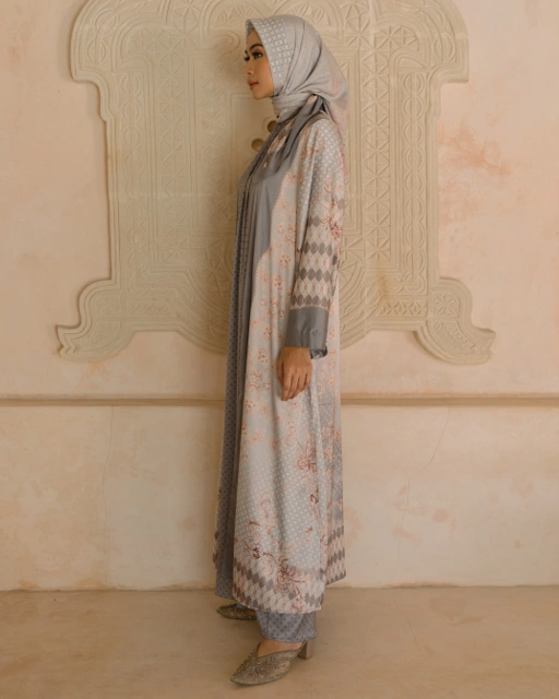 Nafesa Dress - Grey