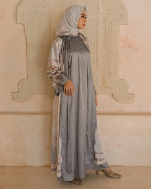 Image of Nafesa Dress - Grey