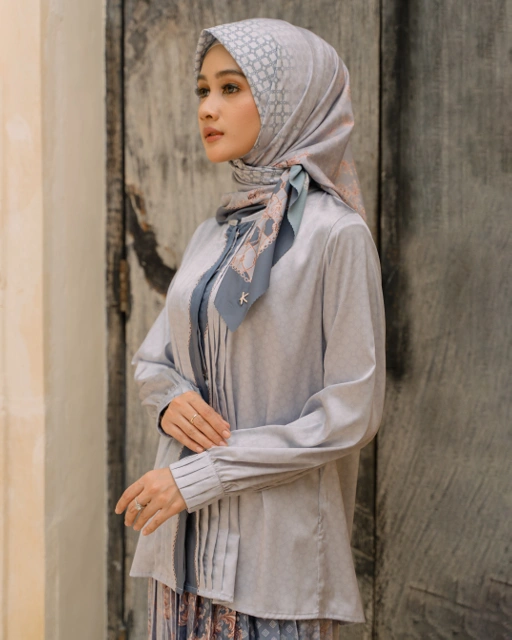 Image of Nazifa Top - Steel Blue