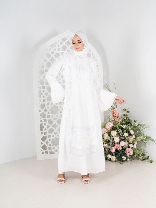 Image of Mina Dress - White Series