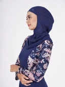 Nafisah Swim Navy Print