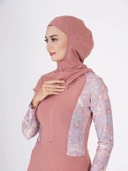 Nafisah Swim Melrose Taupe Print