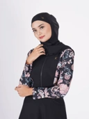 Nafisah Swim Black Print